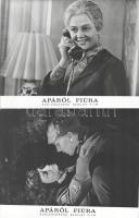 cca 1989 előtt készült, ,,Apáról fiúra" című szovjet film jelenetei és szereplői, 19 db vintage...