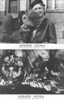 cca 1989 előtt készült, ,,Apáról fiúra" című szovjet film jelenetei és szereplői, 19 db vintage...