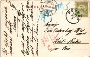 1907 Putnok, Gróf Serényi Béla kastélya. W. L. 573. (Rb)