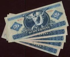 1965. 20Ft (5x) T:I,II+,II