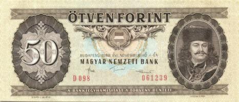 1986-89. 50Ft (12x) T:II+,II