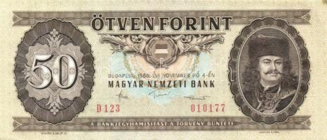 1986-89. 50Ft (12x) T:II+,II