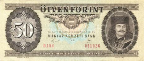 1986-89. 50Ft (12x) T:II+,II