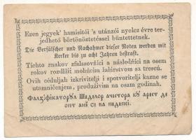 1849. 30kr "Kossuth bankó" T:F Adamo G103