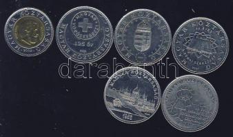 2002. 100Ft "Kossuth" + 2004-2007. 50Ft (5x) mind klf motívummal T:2,2/3