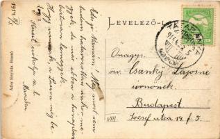 1914 Tatabánya, Tiszti kaszinó táncterem díszítése 1913. február 1-én. Adler fényirda (fl)