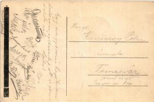 Mohács, M. k. selyemgyár, B. H. kaszárnya, katonák (fa)