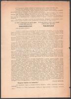 1944.XII.29 össz. 5 db II. világháborús, a szovjetek által terjesztett kétoldalas röplap a budapesti...