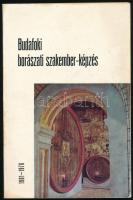 Budafoki borászati szakember-képzés. Soós István Élelmiszeripari Szakközépiskola és Szakmunkásképző Intézet jubileumi évkönyve 1901-1976. (Bp., 1976), Ságvári Endre Nyomdaipari Szakmunkásképző Intézet. Kiadói papírkötés, a könyvtesttől elváló borítóval. Megjelent 1000 példányban.