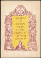 Szabó Jenő: A Soproni Városszépítő Egyesület története 1869-1984. Sopron, 1984, Soproni Szemle. Kiadói papírkötés.