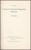Szabó Jenő: A Soproni Városszépítő Egyesület története 1869-1984. Sopron, 1984, Soproni Szemle. Kiad...