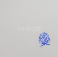 Herendi Viktória mintás lapos tányér. Kézzel festett, jelzett, hibátlan d:26 cm