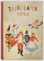 Tarkabarka 1956. Mesék, versek, játékok. Vál. és szerk.: T. Aszódi Éva. Bp., 1956, Ifjúsági könyvkiadó, 426+(2) p. A borító Szecskó Tamás munkája. Kiadói illusztrált félvászon-kötés, kopott borítóval, laza fűzéssel.