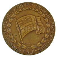 Berán Lajos (1882-1943) 1934. "A Neptun Budapesti Evezős Egylet - 50 év emlékére" kétoldal...