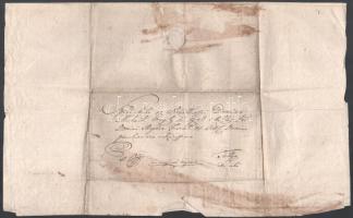 1809. december 16. Szántó Felvidék (Santovka, SK)
Erdélyi János levele gyergyószentmiklósi Gergely ...