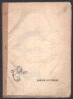 Walt Disney: Három kis malac. A - - Studio szövegével és színes képeivel. Ford.: Zihány Árpád. Bp.én...