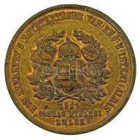 1861. "Országgyűlési Emlék" bronz emlékérem. "HON SZERETET 'S EGYETÉRTÉSBE VAN E...