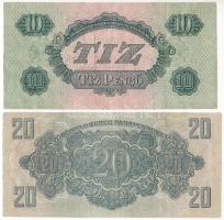 1944. 10P + 20P "A Vöröshadsereg Parancsnoksága" T:F