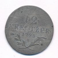 1795A 12kr. Ag " Ferenc (4.40g) T: VF patina.  Hungary 1795A 12Kreuzer Ag " Frantzis" (4.40g)  C:VF, patina Krause #2137