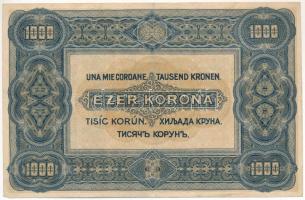 1920. 1000K "Orell Füssli Zürich" nyomdahely jelöléssel T:F kis szakadás
Adamo K36