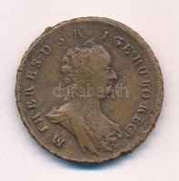 1763 PH/KM Poltura bronz " Mária Terézia" (17.89g) T: VF. ph. Rendkívül szép állapotban megmaradt peremmel.  Unger III 1270.C H-1751