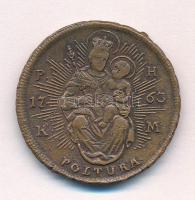 1763 PH/KM Poltura bronz " Mária Terézia" (17.89g) T: VF. ph. Rendkívül szép állapotban me...