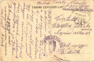 1916 A védő falak mentén. A m. kir. debreceni 3. honvéd gyalogezred kiadása / WWI Austro-Hungarian K...