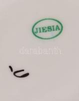 Jiesia vékonyporcelán váza. Jelzett, hibátlan, m: 18 cm