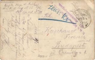 1916 Osztrák-magyar katonák csoportja télen / WWI Austro-Hungarian K.u.K. military, group of soldier...