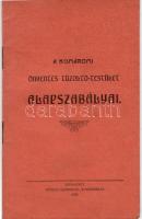 A komáromi önkéntes tűzoltó-testület alapszabályai; Komárom 1906 Spitzer Sándor