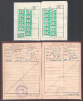 1951-1975 Játékkártyagyár igazgatójának (Koltai Ferenc) 2 db igazolványa