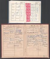 1951-1975 Játékkártyagyár igazgatójának (Koltai Ferenc) 2 db igazolványa