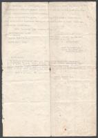 1938 Nyitra, adásvételi szerződés magyar nyelven, szlovák hitelesítéssel