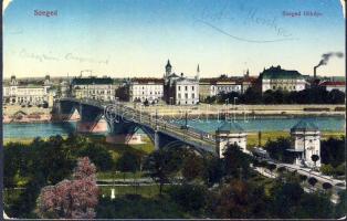 Szeged, Tisza-part, híd