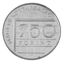 1997. 750Ft Ag "Labdarúgó VB" tokban, tanúsítvánnyal T:PP Adamo EM148