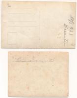 1933 Barantó (Érsemjén, Simian); - 2 db régi fotó képeslap / 2 pre-1945 photo postcards