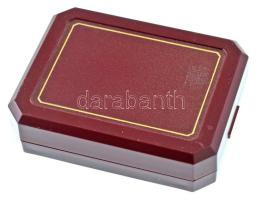 1994. 500Ft Ag "Integráció az Európai Unióba" sérült dísztokban, tanúsítvánnyal T:BU folto...