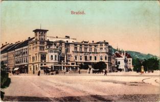 Brassó, Kronstadt, Brasov; Rezső körút, Villa Kertsch / street view, villa (fl)