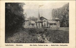 1946 Maroshévíz, Toplita; Bánffy fürdő, fürdő pavilon. Minerva kiadása / Baia Banffy, Pavilonul de Baie / spa, bath, pavilion (EK)