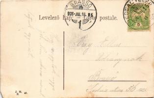 1906 Predeál, Predeal; nyaralók / villas (EM)