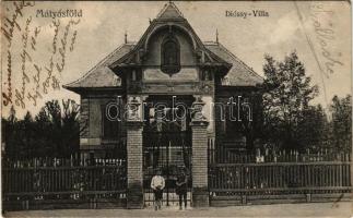 1915 Budapest XVI. Mátyásföld, Dióssy villa (Malvin nyaraló). Varga Sándor kiadása (Rb)