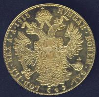 Ausztria 1915. 4D Au 13,96g T:exPP kis k