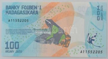 Madagaszkár 2017. 100A T:AU
Madagascar 2017. 100 Ariary C:AU
Krause P#97