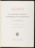Valentin Scherer: Dürer. Des Meisters Gemälde, Kupferstiche und Holzschnitte in 447 Abbildungen. Mit...