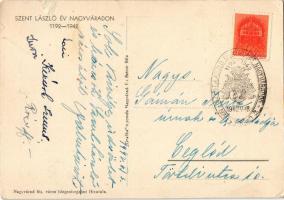 1942 Nagyvárad, Oradea; Szent László ünnepségek. Szent László év 1942 / Saint Ladislaus I of Hungary...