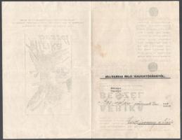 1931 Afrika beszél című film bemutatójának reklámlapja (Belvárosi Mozi Igazgatósága)