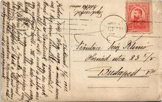 1911 Ferdinánd román király gyermekei: Miklós herceg, Ilona és Mária hercegnők / Children of Ferdina...