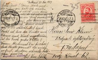 1909 Ferdinánd román király lánya, Mária hercegnő (később jugoszláv királynő) / Daughter of Ferdinan...