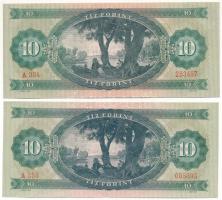 1962. 10Ft + 1969. 10Ft T:AU,XF Adamo F6,F7