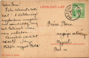 1912 Mezőhegyes, Magyar gulya a legelőn. 585. (W.L. ?) Kruchio E. kiadása